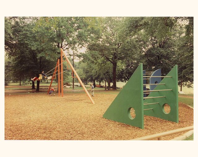 Isamu Noguchi's 'Playscapes' at Piedmont Park in Atlanta.