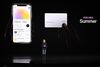 Jennifer Bailey, vice president at Apple Inc., announces the Apple Card credit card in Cupertino on March 25.