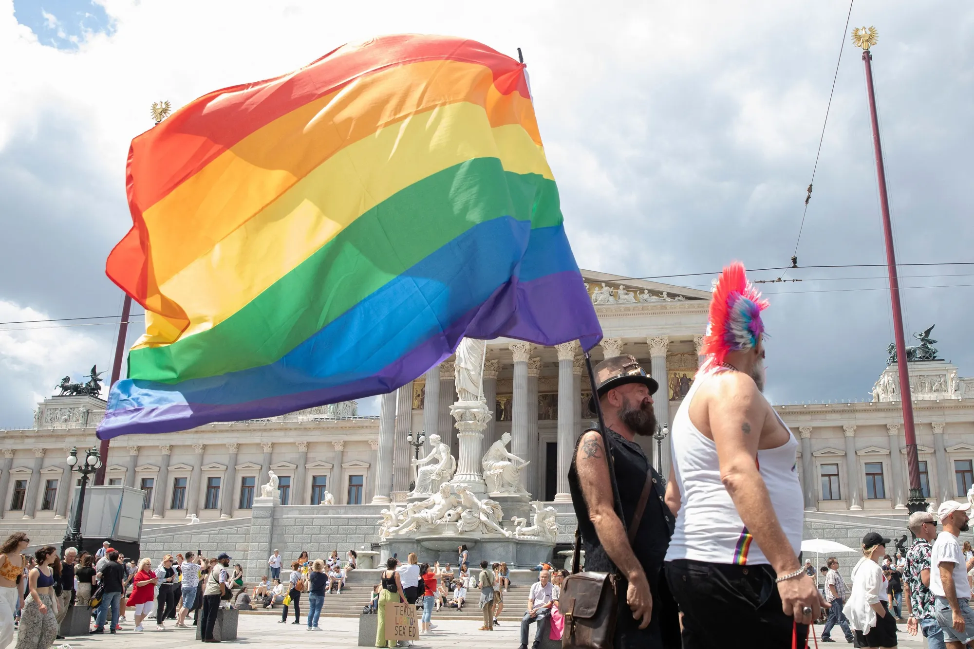 Vienna Parade Austrians say they foiled possible attack on Vienna's Pride parade by ...