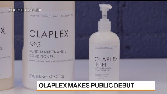 Advent’s Shampoo Maker Olaplex Rises After $1.6 Billion IPO