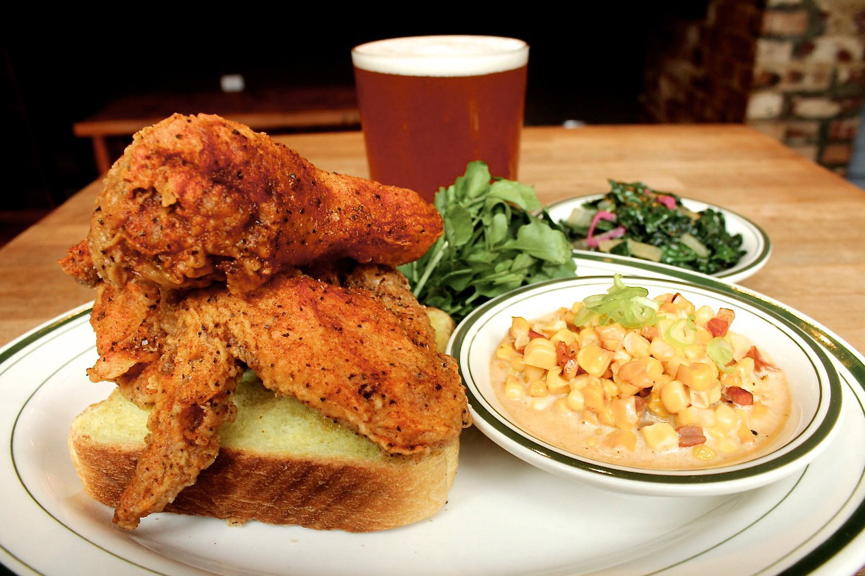 Tejal Rao's Fried Chicken Biscuits with Hot Honey Butter