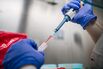 Medical Staff Works At COVID-19 Testing Center In Houston Amid Surge In Pandemic