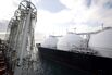 LNG Carrier Ship Arrives at Jera Thermal Power Station