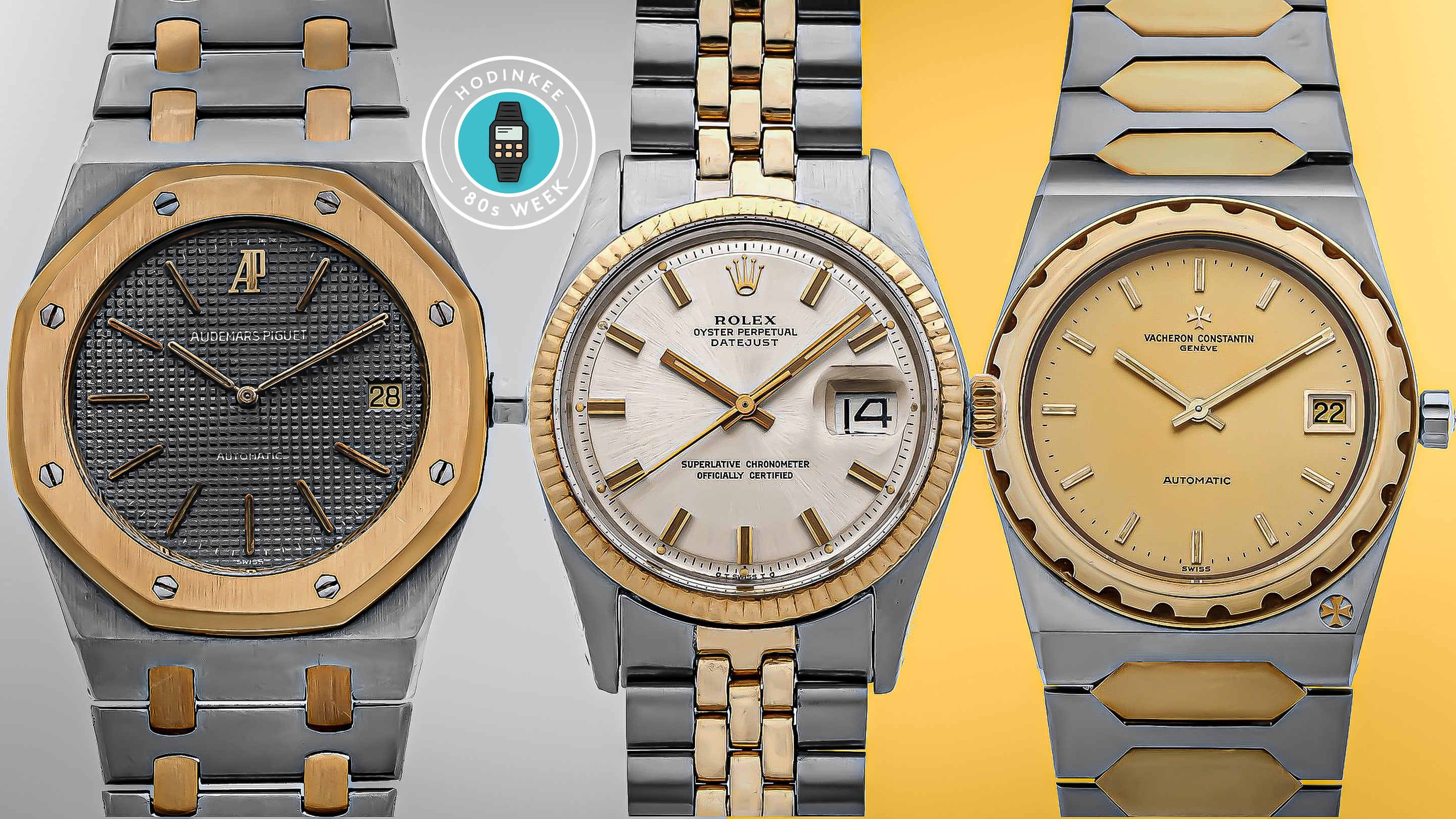 Two tone sale watches in style