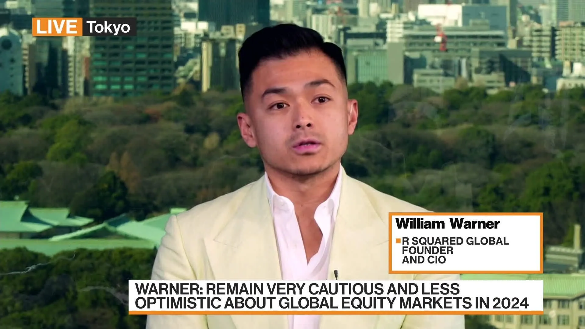 Watch R Squared Global's Warner on Markets - Bloomberg