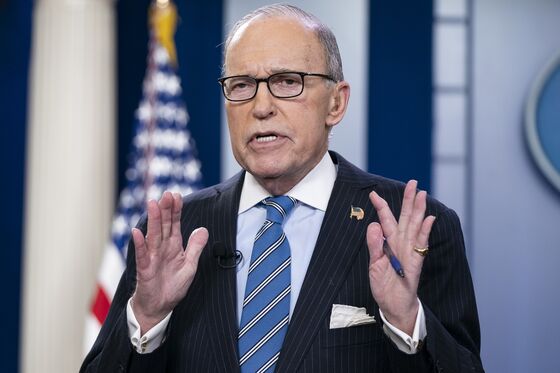 Kudlow Offers Small Steps on Virus, Market Pleads for Giant Leap