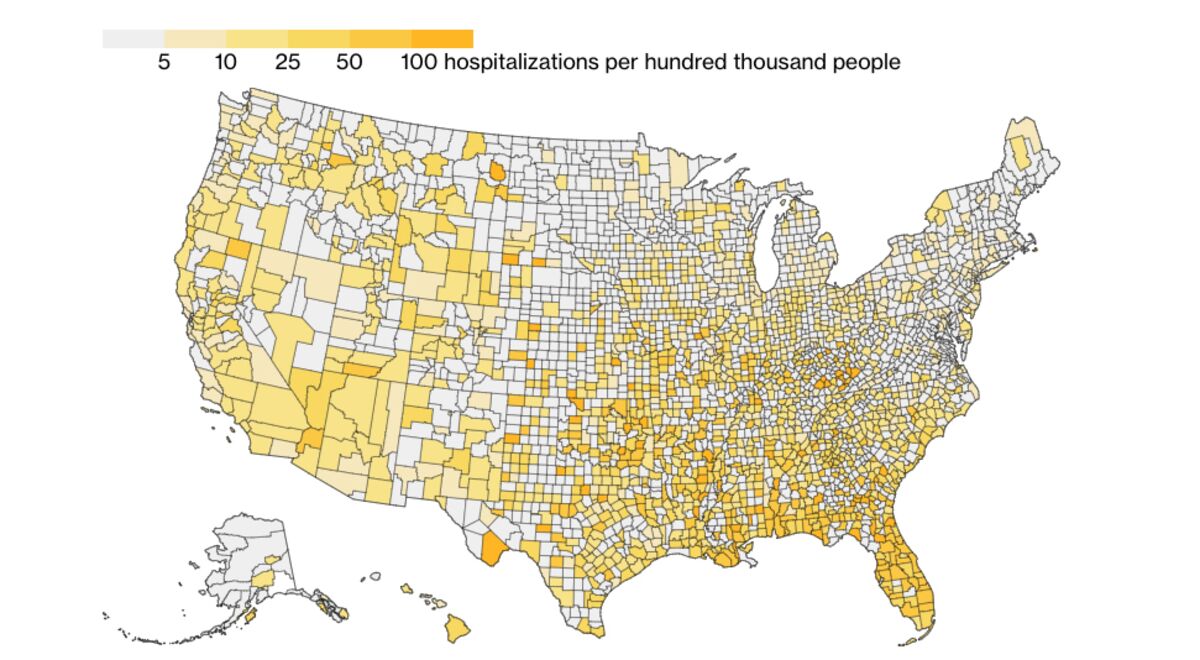 Covid-19 Delta Variant Strains Hospitals Across U.S. as Unvaccinated ...