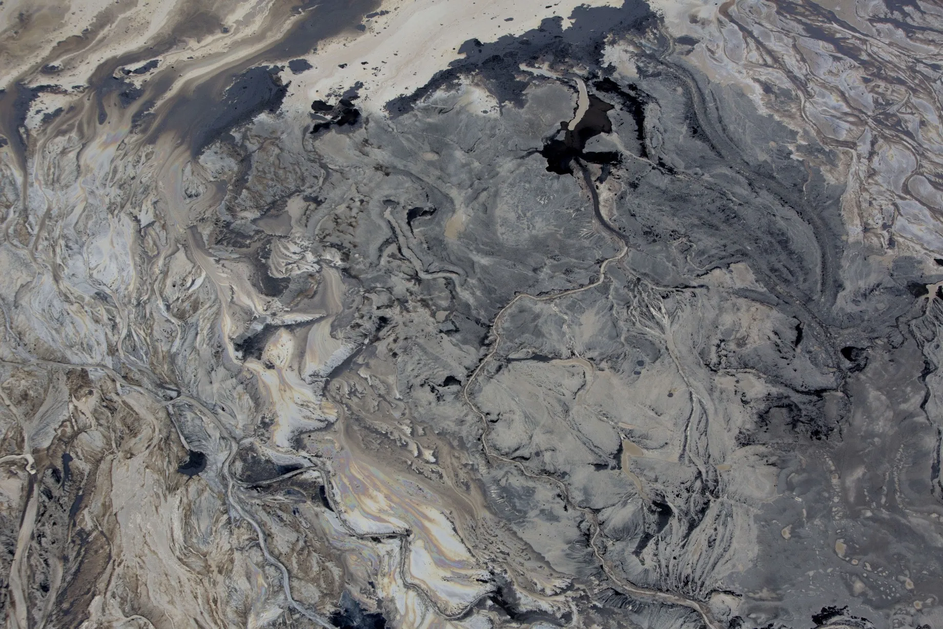 Oil-sands in Alberta, Canada.