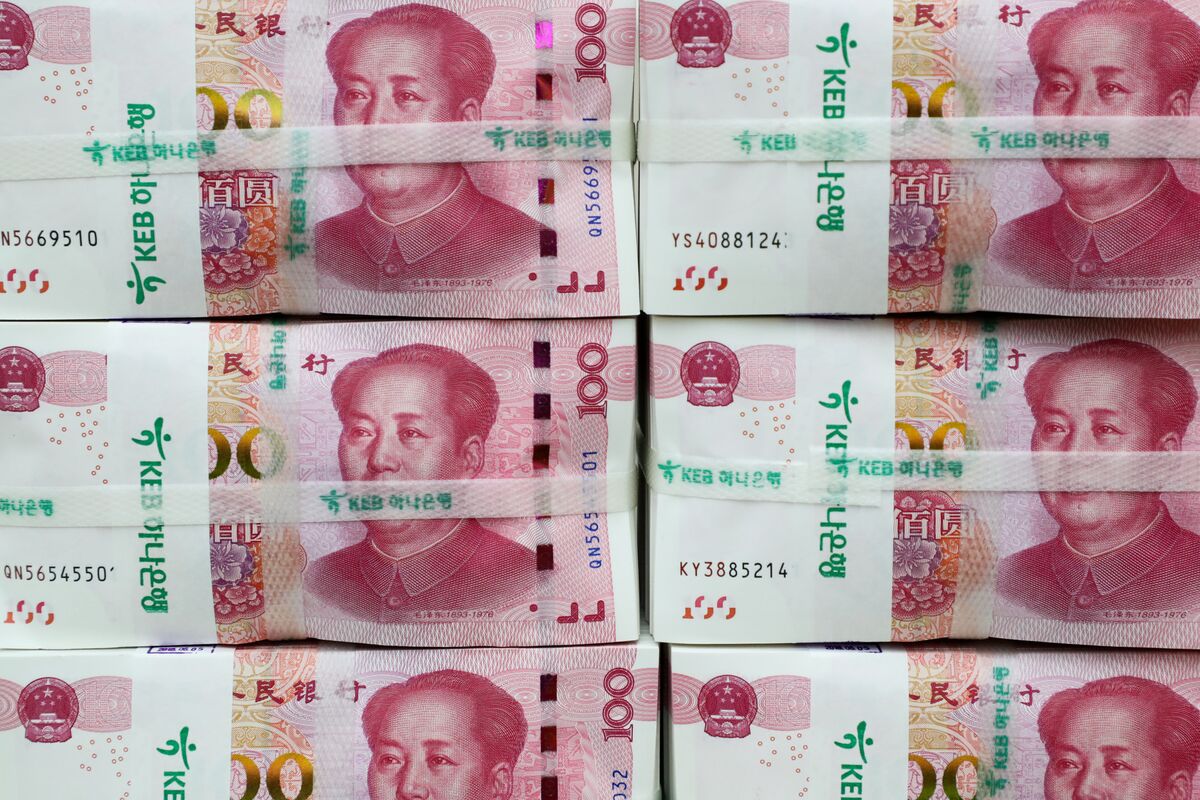中国人民元設定に反循環要素を再導入へ、相場下落が緩和も-報道 - Bloomberg