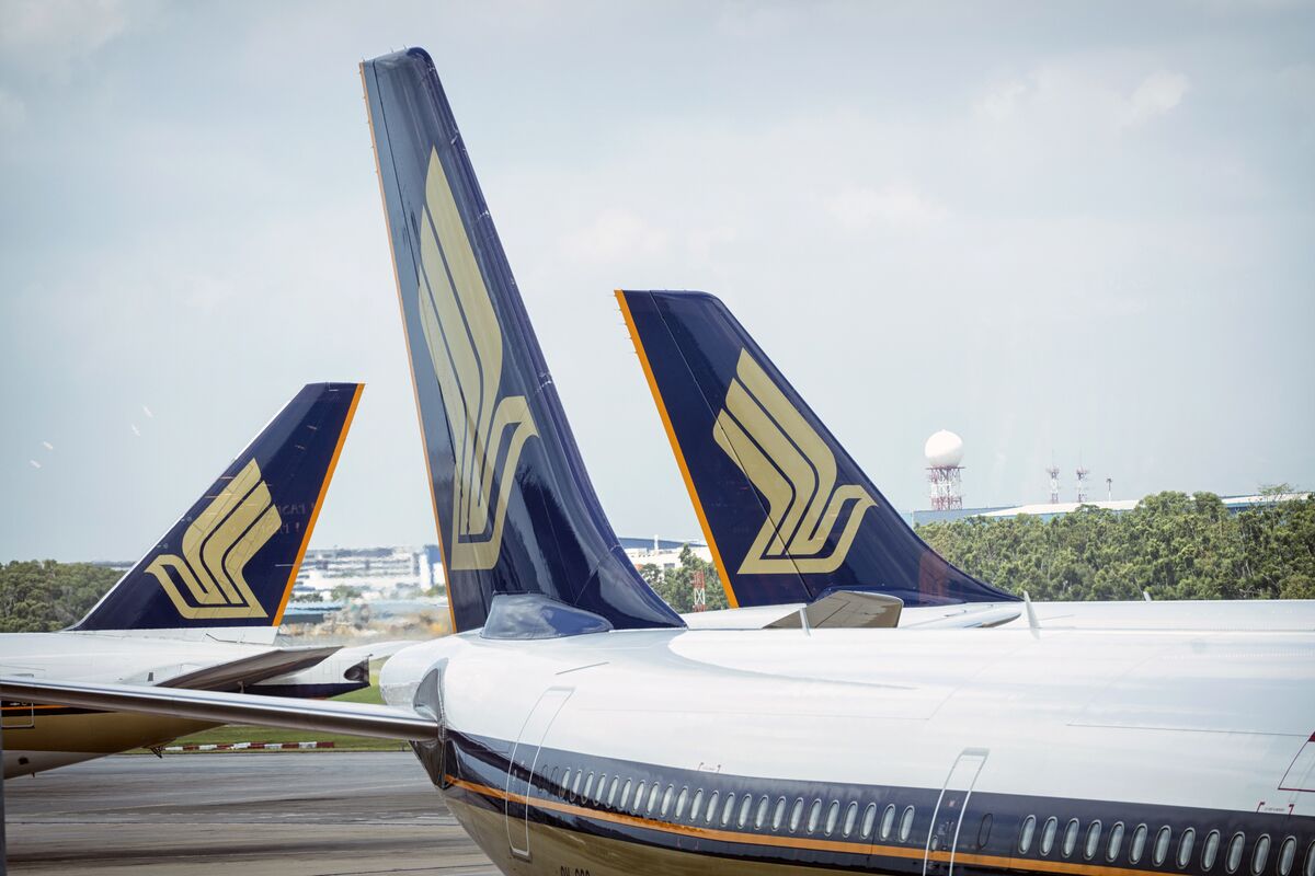 Singapore Airlines Profit Tumbles 81% as Fuel Costs Sting - Bloomberg