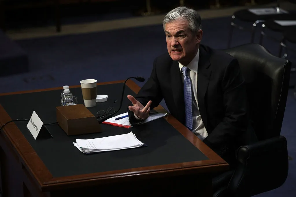 Jerome Powell takes over.
