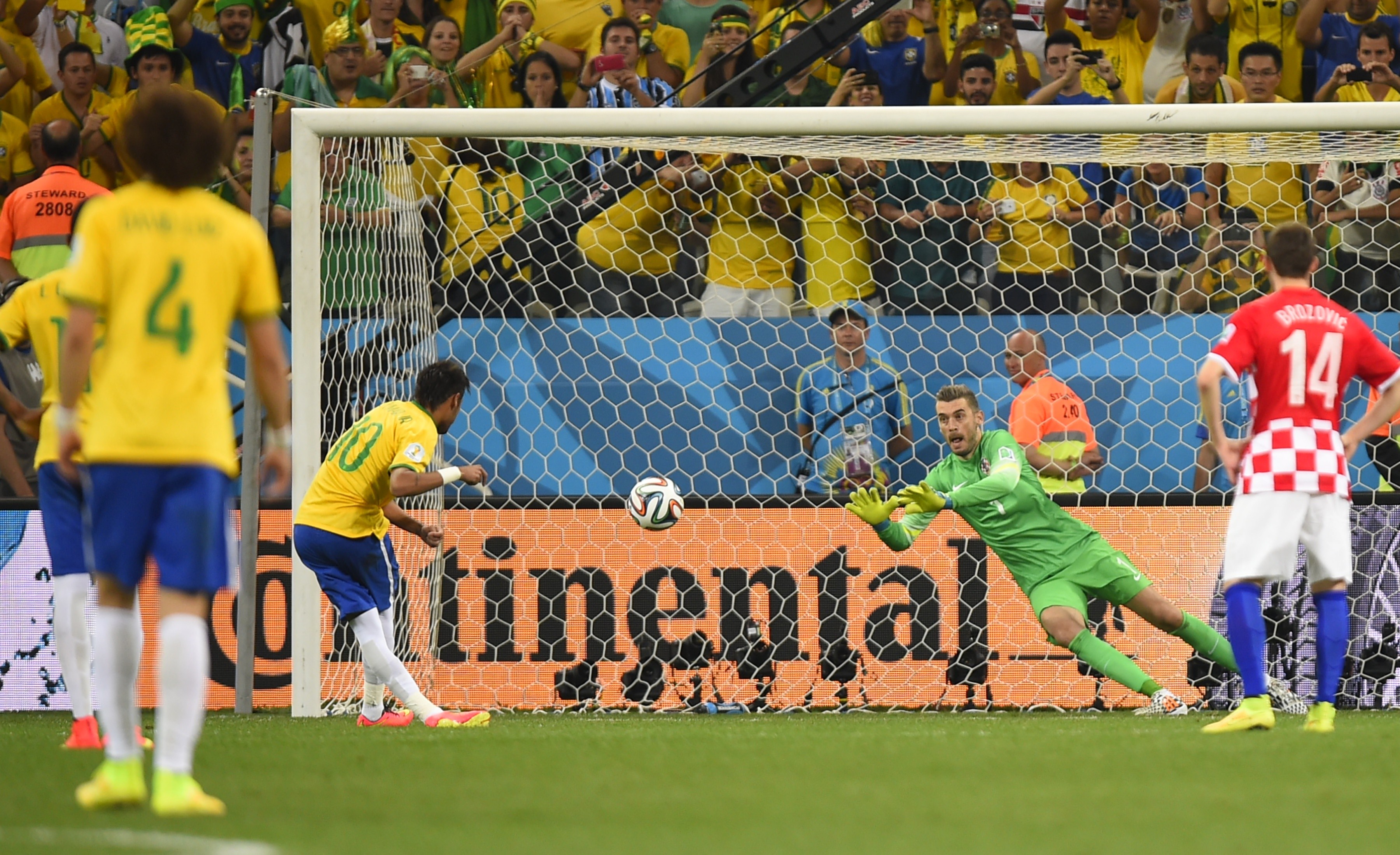 Neymar Goals Bring Brazil World Cup Opening Win As Referee Helps