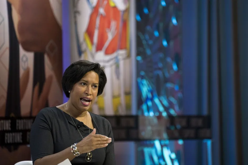 Muriel Bowser, mayor of Washington, D.C., speaks during Fortune’s&nbsp;Most Powerful Women Summit&nbsp;on&nbsp;Oct. 23, 2019.&nbsp;
