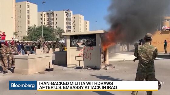 Iran-Backed Iraq Militia Withdraws After U.S. Embassy Attack