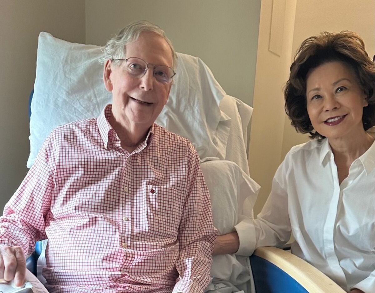 McConnell Explains Absence by Saying He Suffered Fall Weeks Ago
