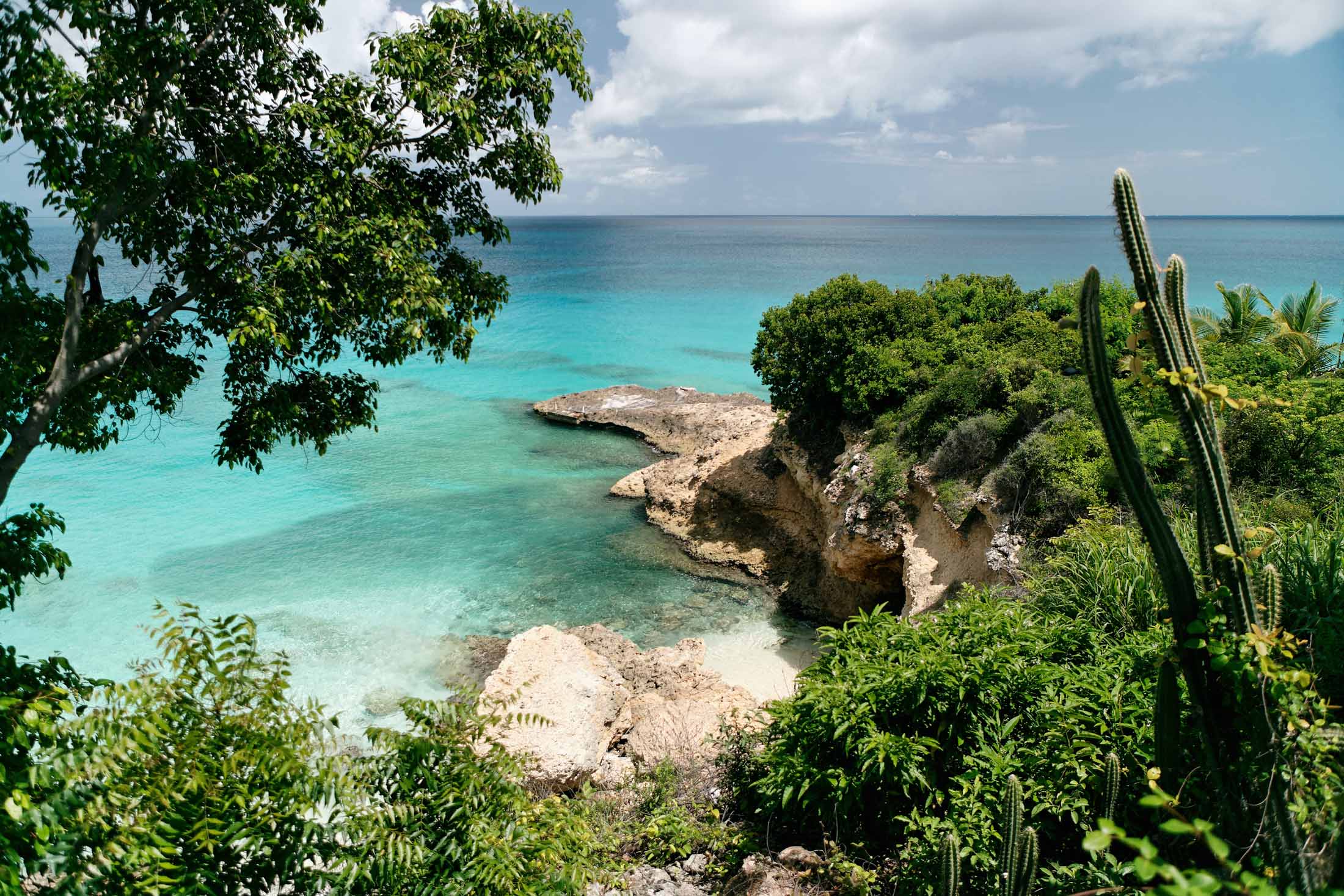 Coastline of Anguilla , Lesser Antilles