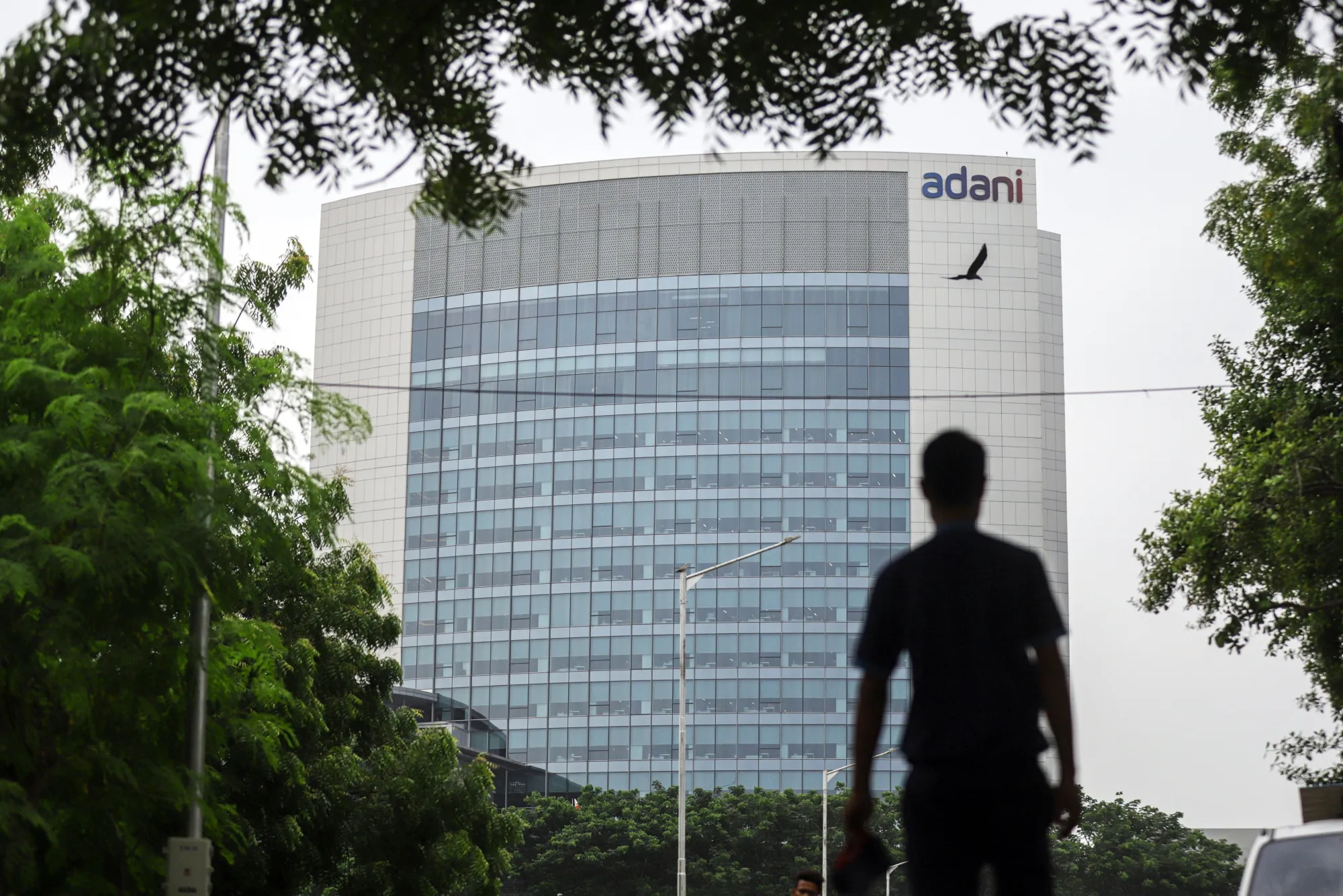 The Adani Group headquarters in Ahmedabad, India.