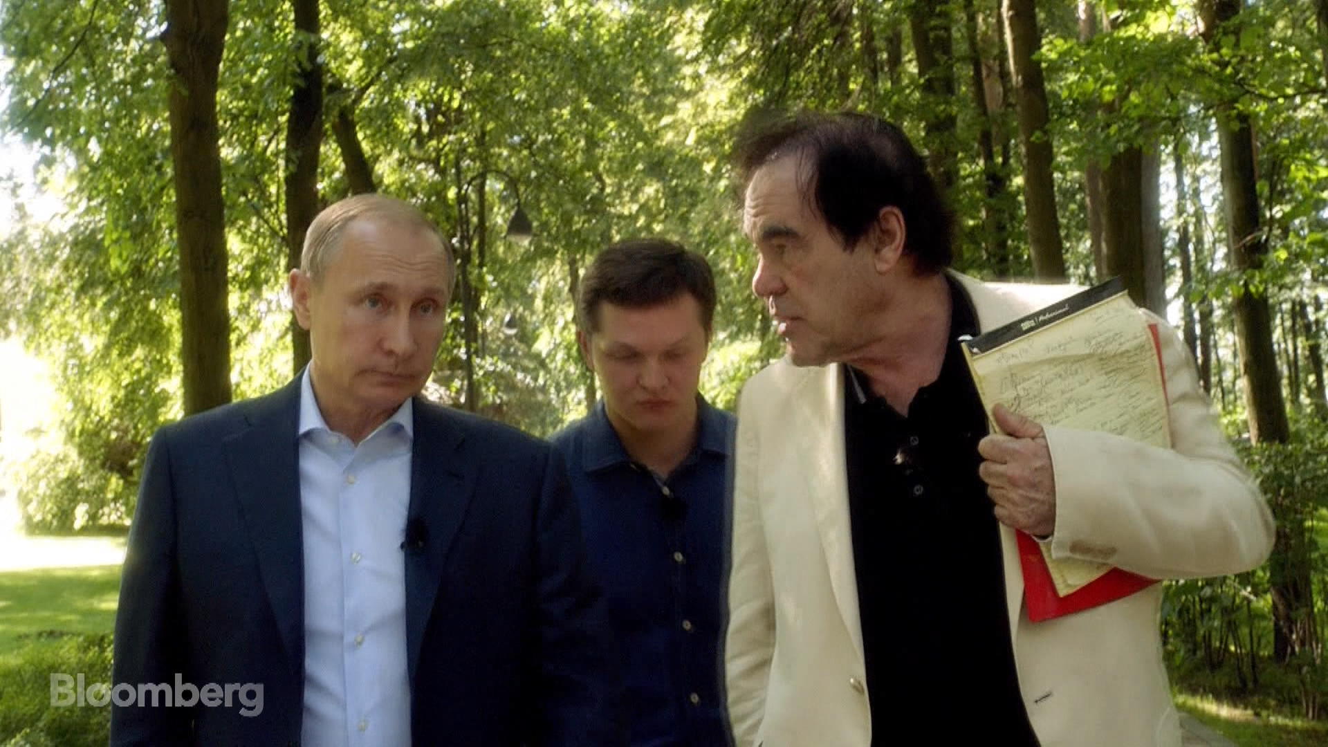 Watch Oliver Stone's 'The Putin Interviews': Charlie Rose - Bloomberg