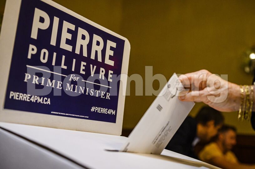 Conservative Party Leader Candidate Pierre Poilievre Rally