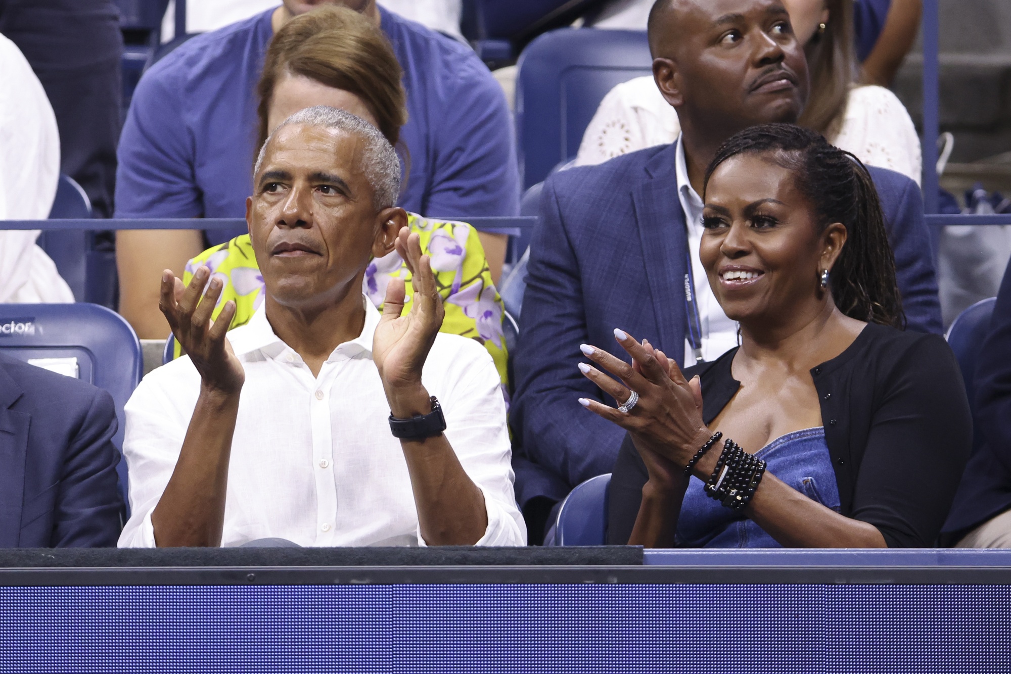 Michelle Obama Calls For Equal Pay in Women’s Sports at US Open - Bloomberg