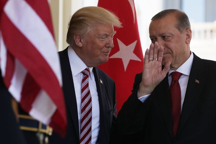 President Trump Hosts Turkey's President Erdogan At The White House