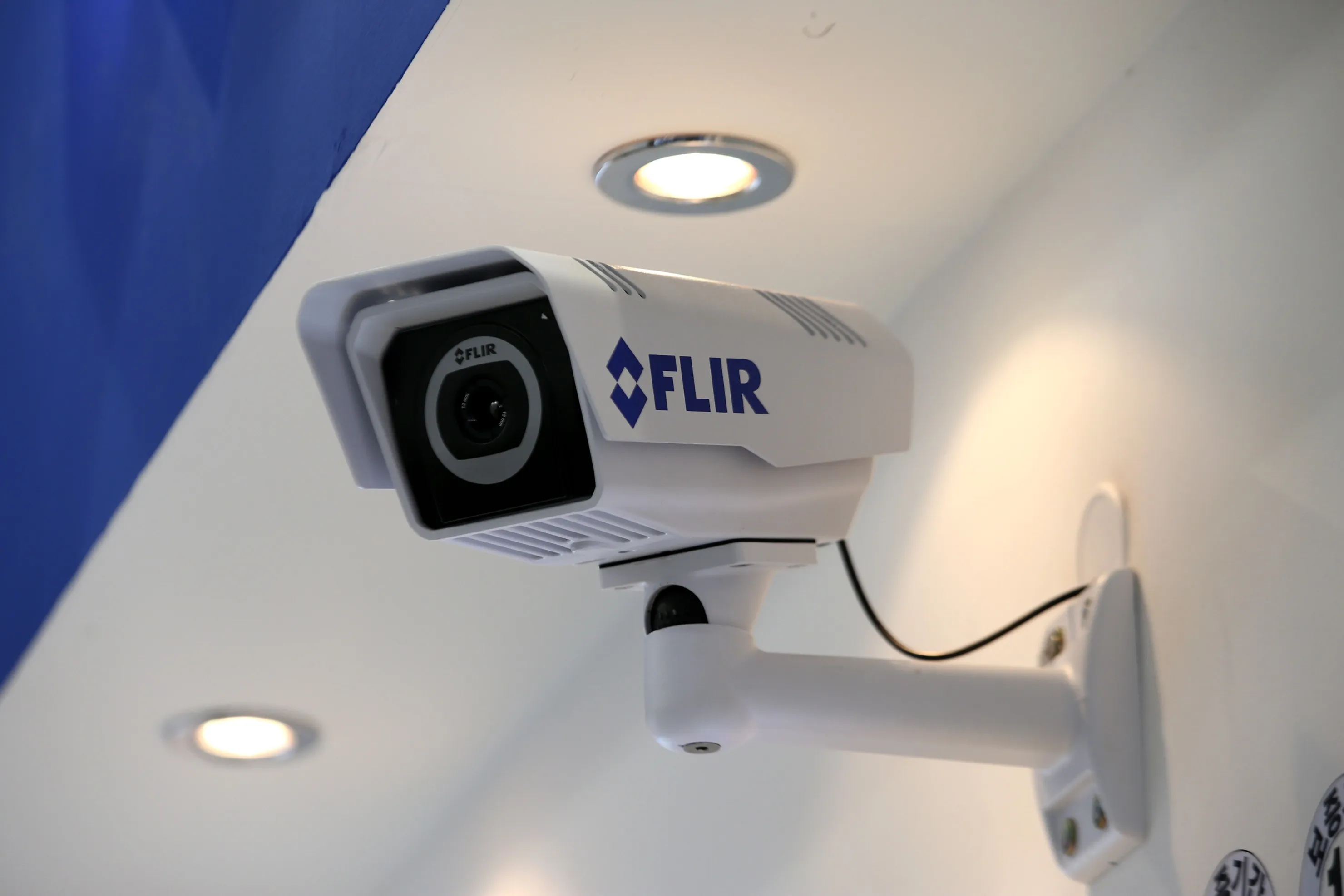 A FLIR Systems Inc. surveillance camera.