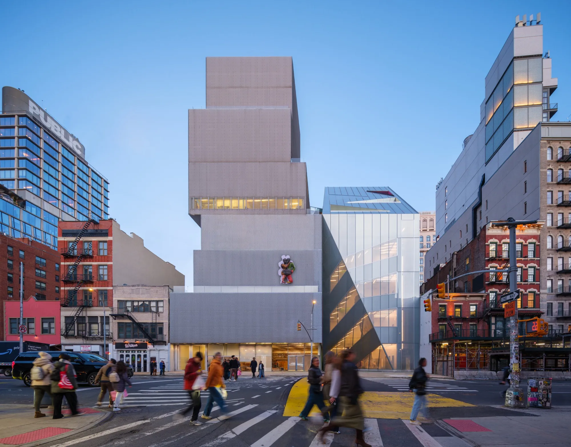 The New Museum opened an $82 million expansion designed by OMA.
