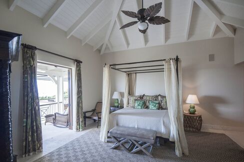 The house has five bedrooms.