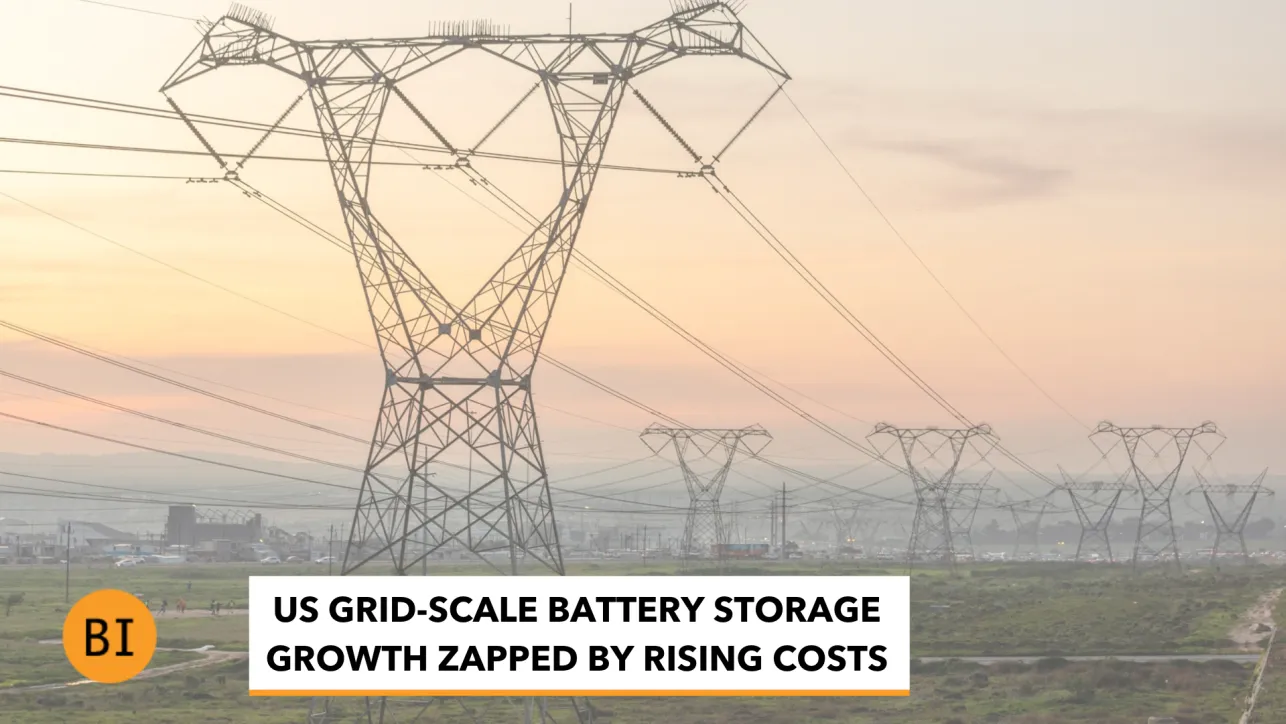 Watch US Grid-Scale Battery Storage Growth Zapped by Rising Costs ...