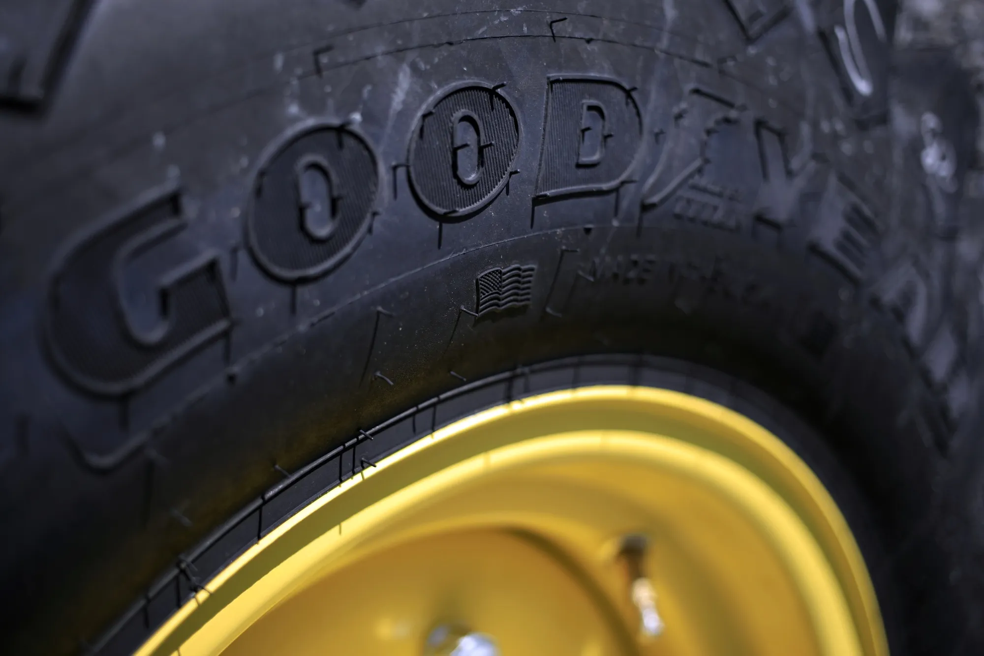 Goodyear shares are down more than 30% from a peak hit almost a year ago.