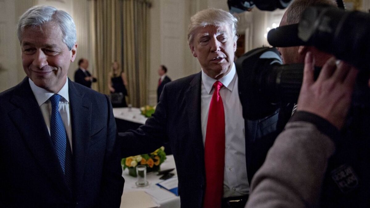 Trump Versus Dimon: 10% Card Cap and $5 Billion Lawsuit