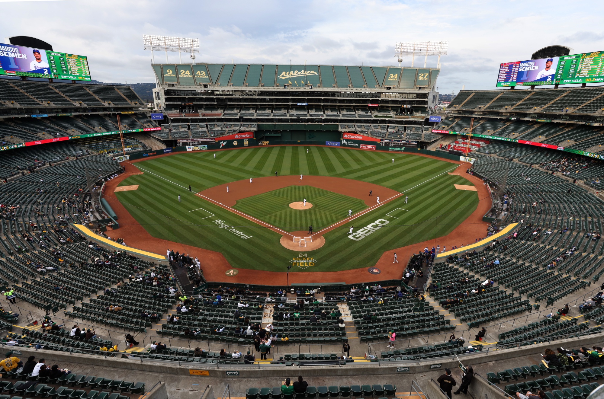 Athletics attendance reaches new low in Oakland after latest Vegas