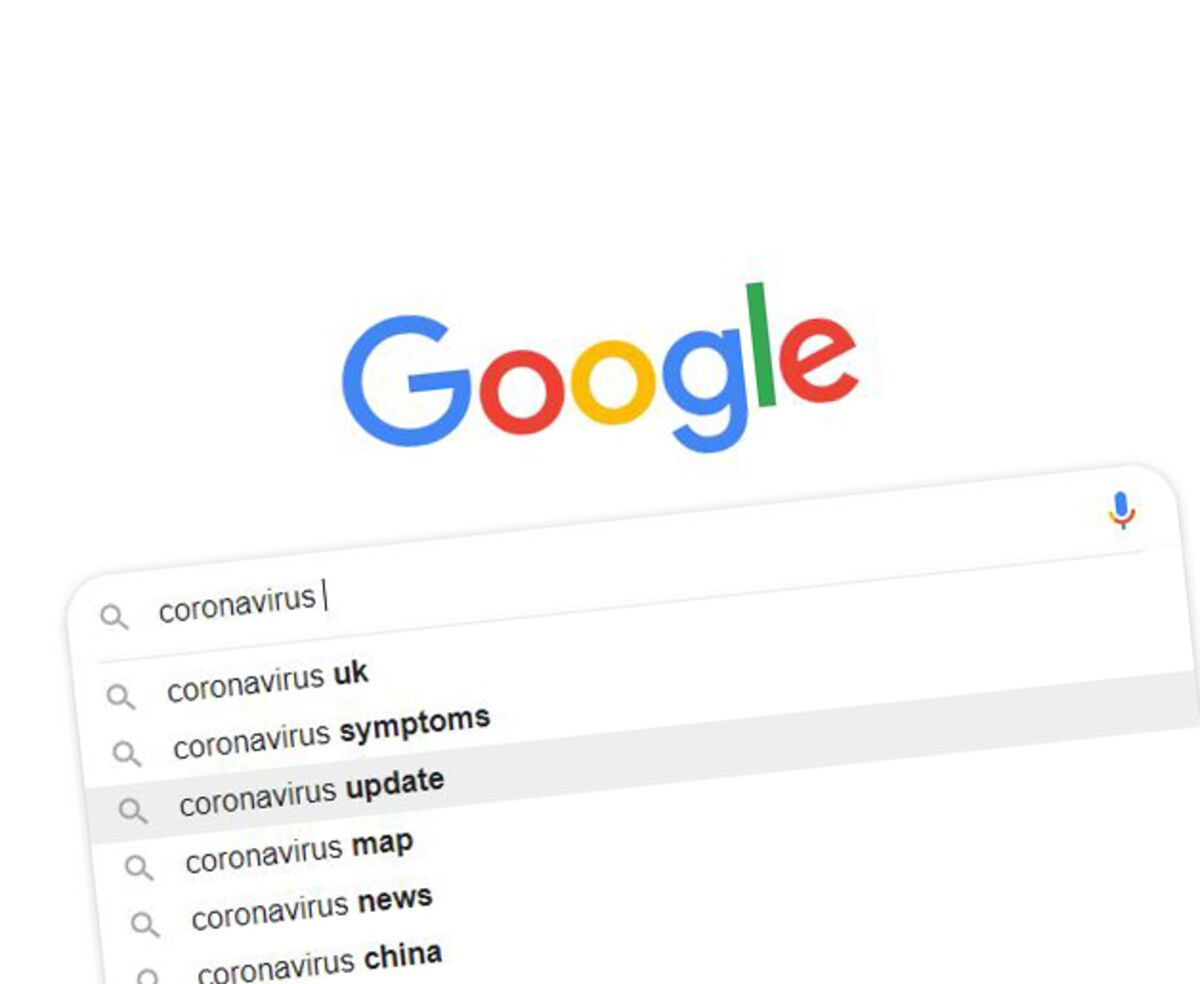 google cleans coronavirus