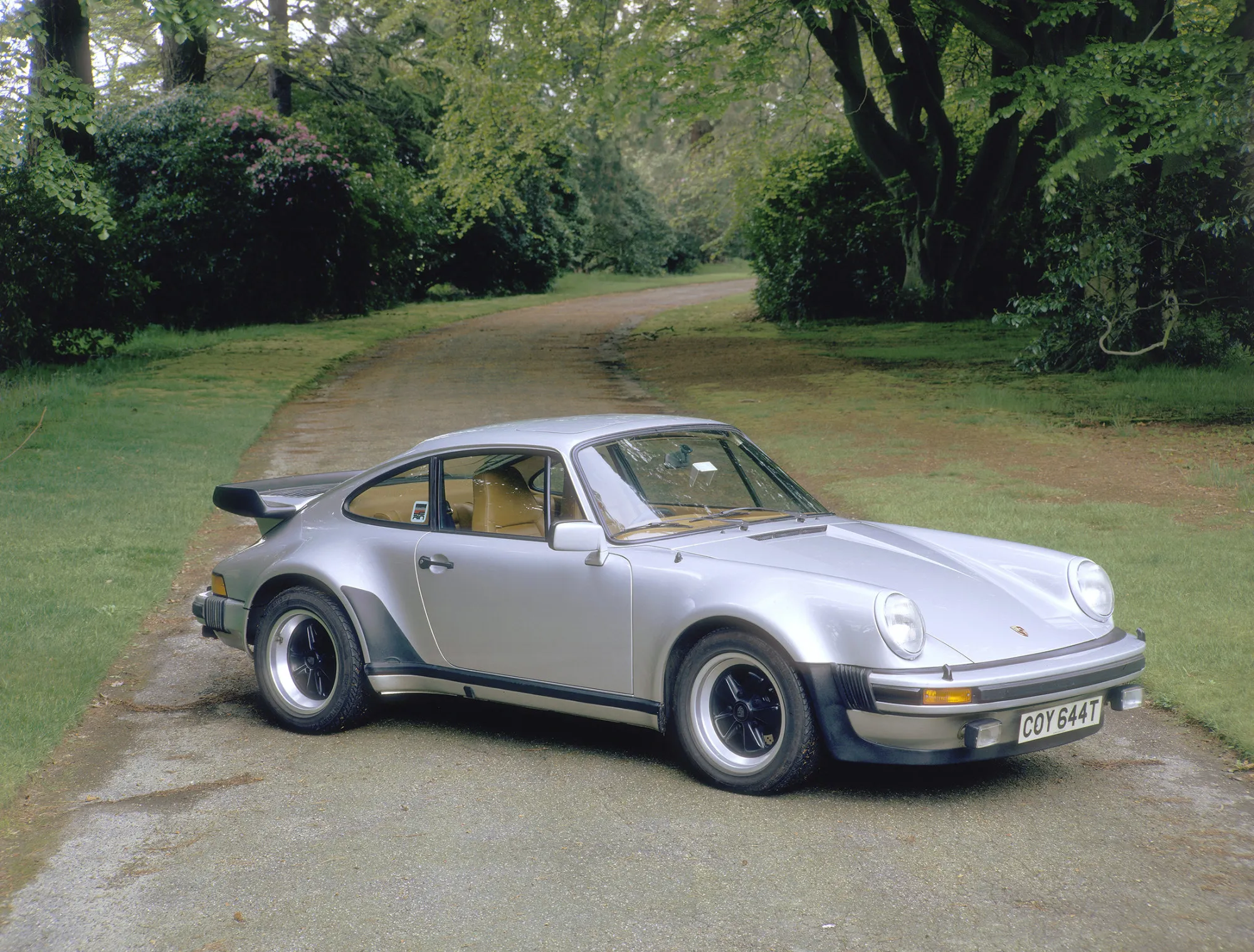 A 1979 Porsche 911 Turbo.