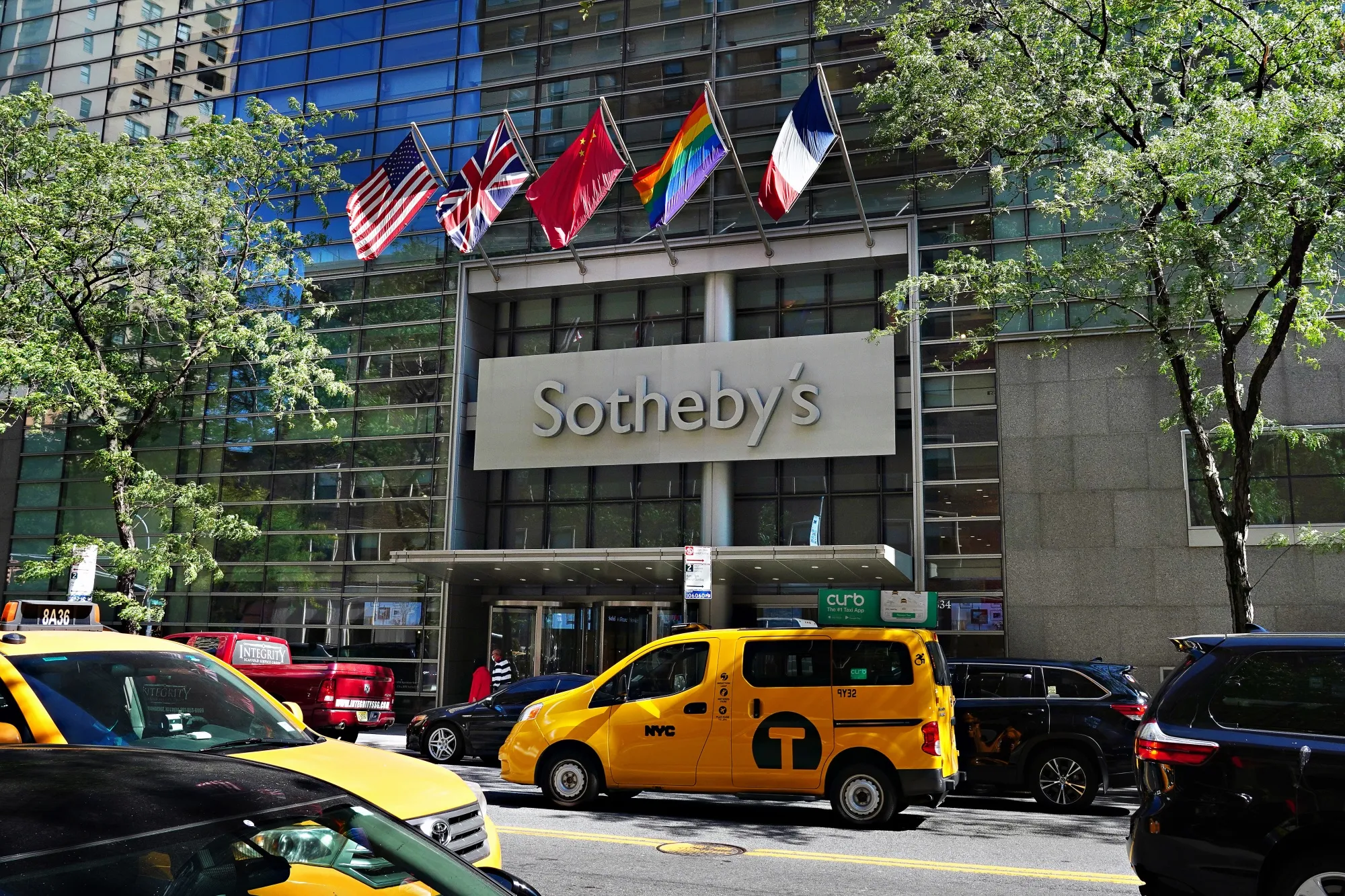 Sotheby’s headquarters in New York.