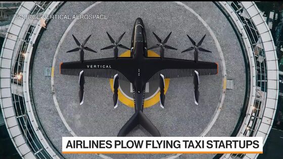 Airlines Plan to Plow Billions Into Flying Taxis