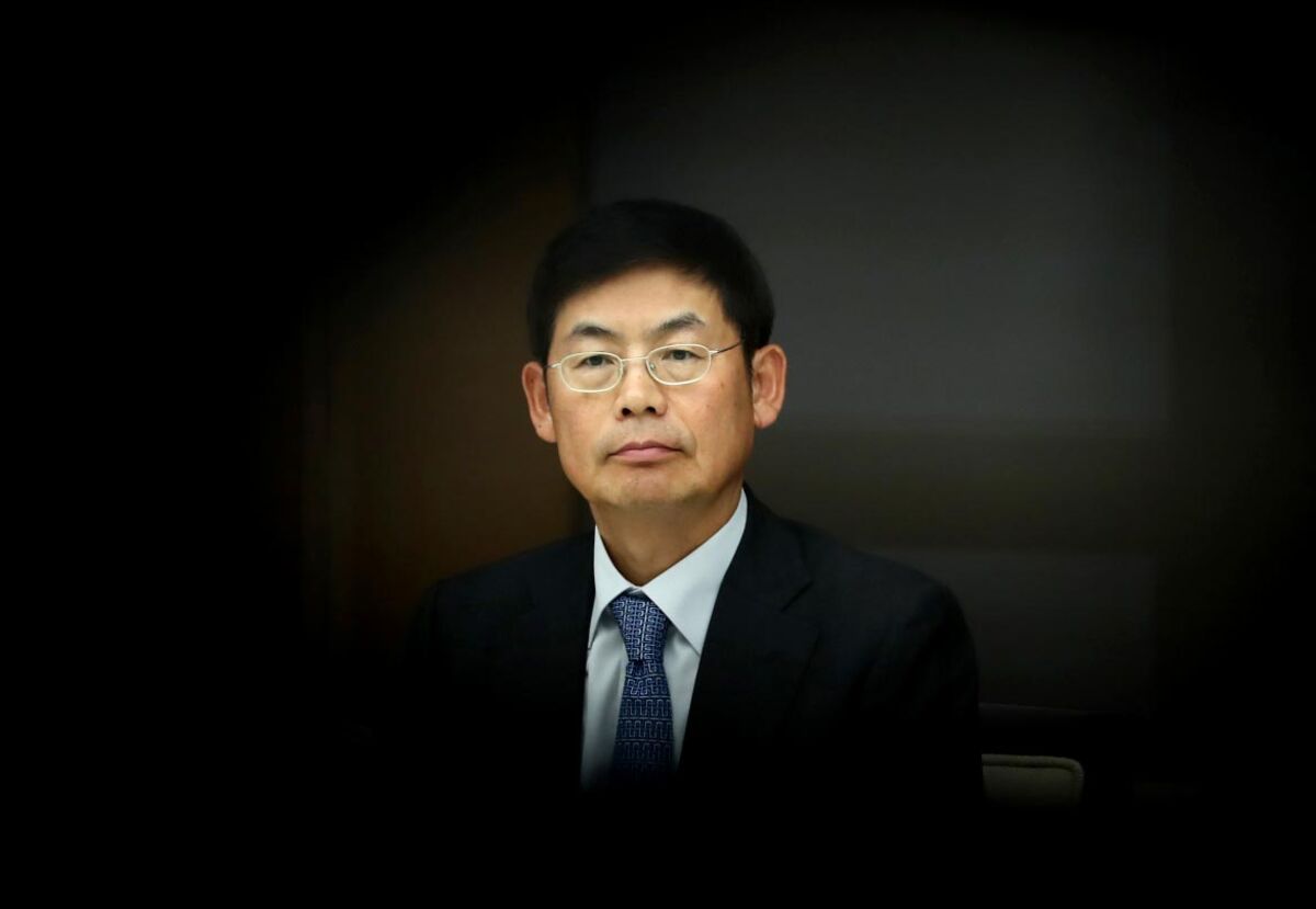 Samsung Chairman.