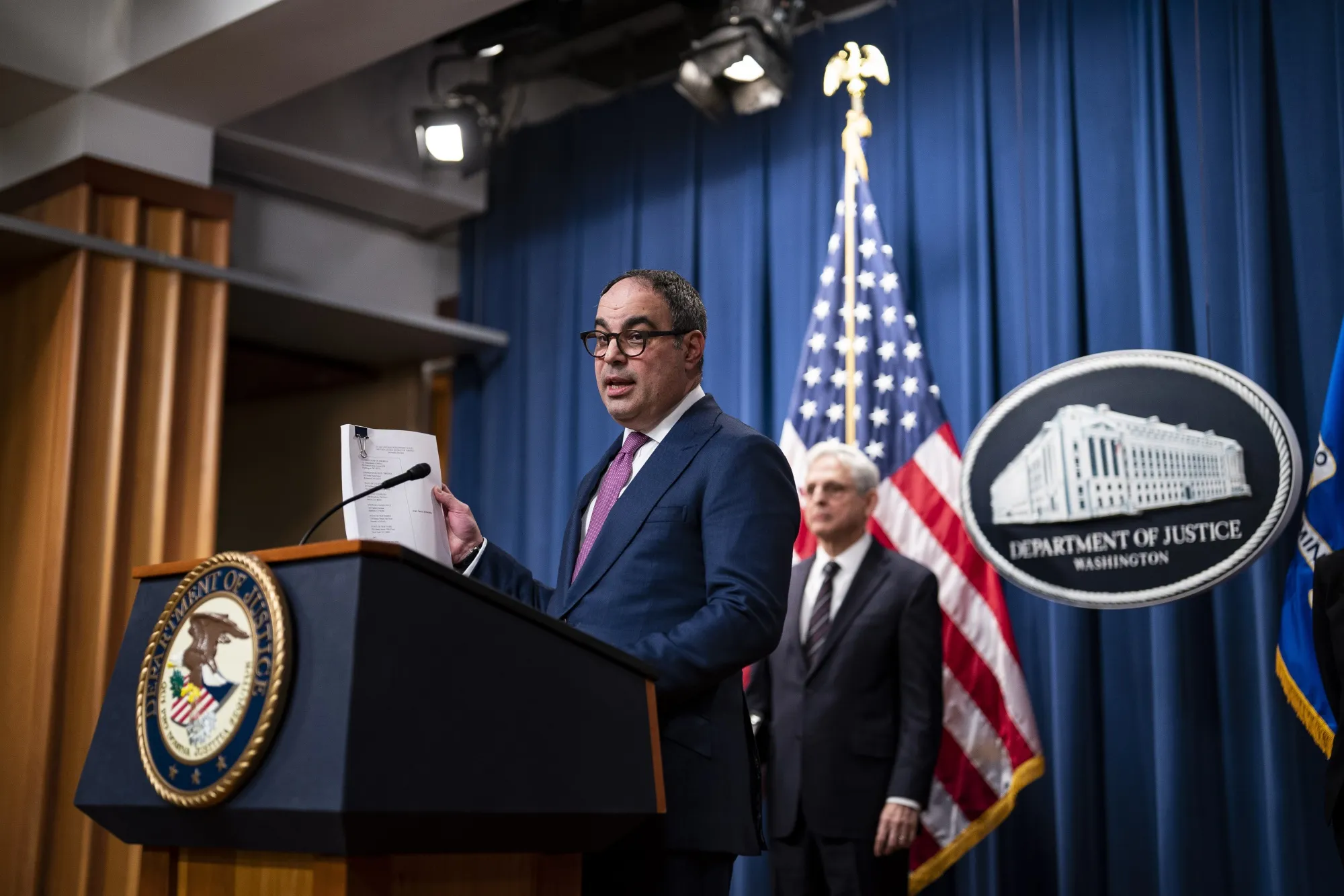 Jonathan Kanter, assistant attorney general of antitrust for the US Department of Justice