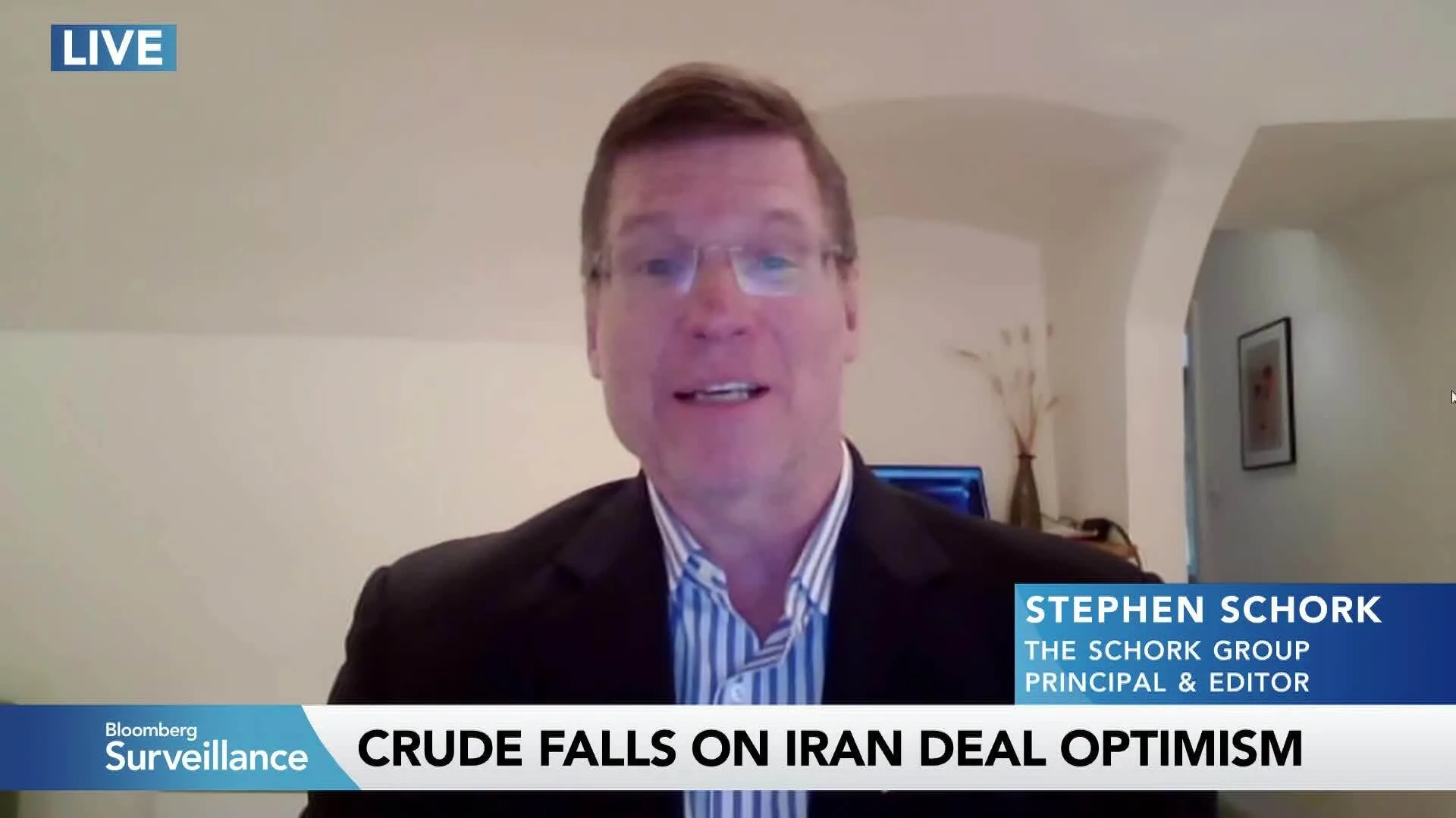 bloomberg.com - Watch US Gasoline at $5 'Not Likely', Oil Analyst Schork Says