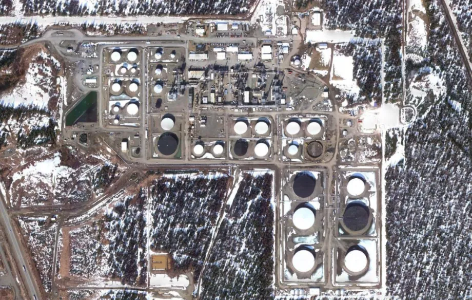 Marathon’s Kenai refinery in Alaska.