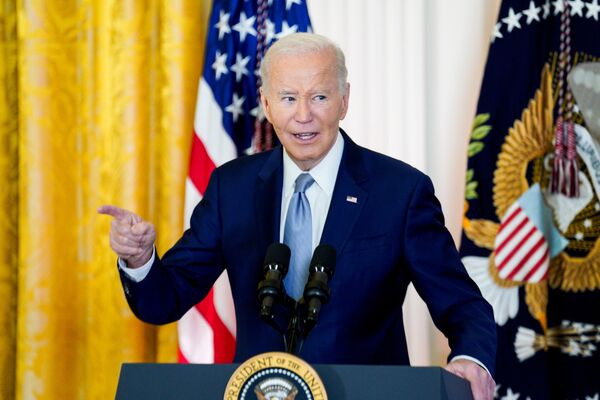 President Biden Speaks At White House Conference On Women's Health Research