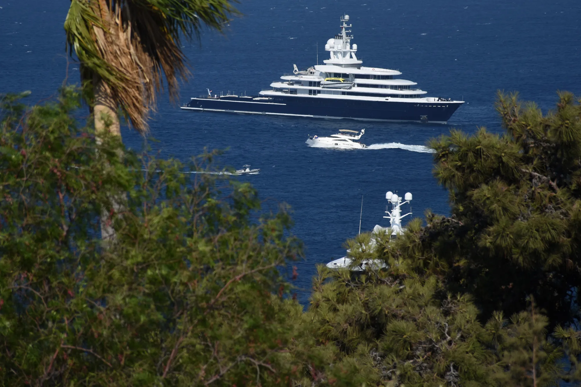 Farkhad Akhmedov’s&nbsp;yacht&nbsp;in the Mugla Province of Turkey on Aug.&nbsp;16, 2017.&nbsp;