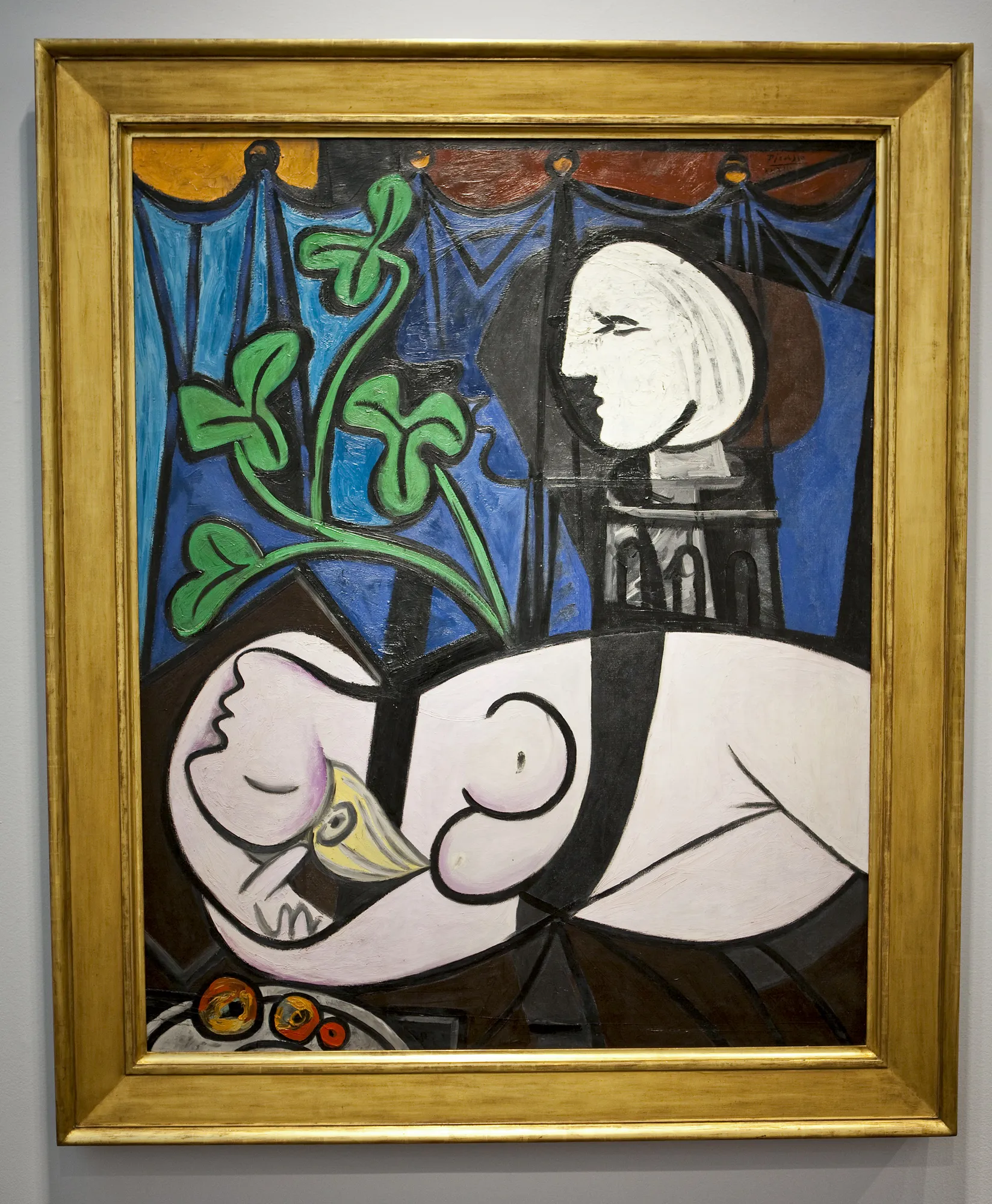 ピカソ「ヌード、観葉植物と胸像」90億円で最高－今年の美術品競売