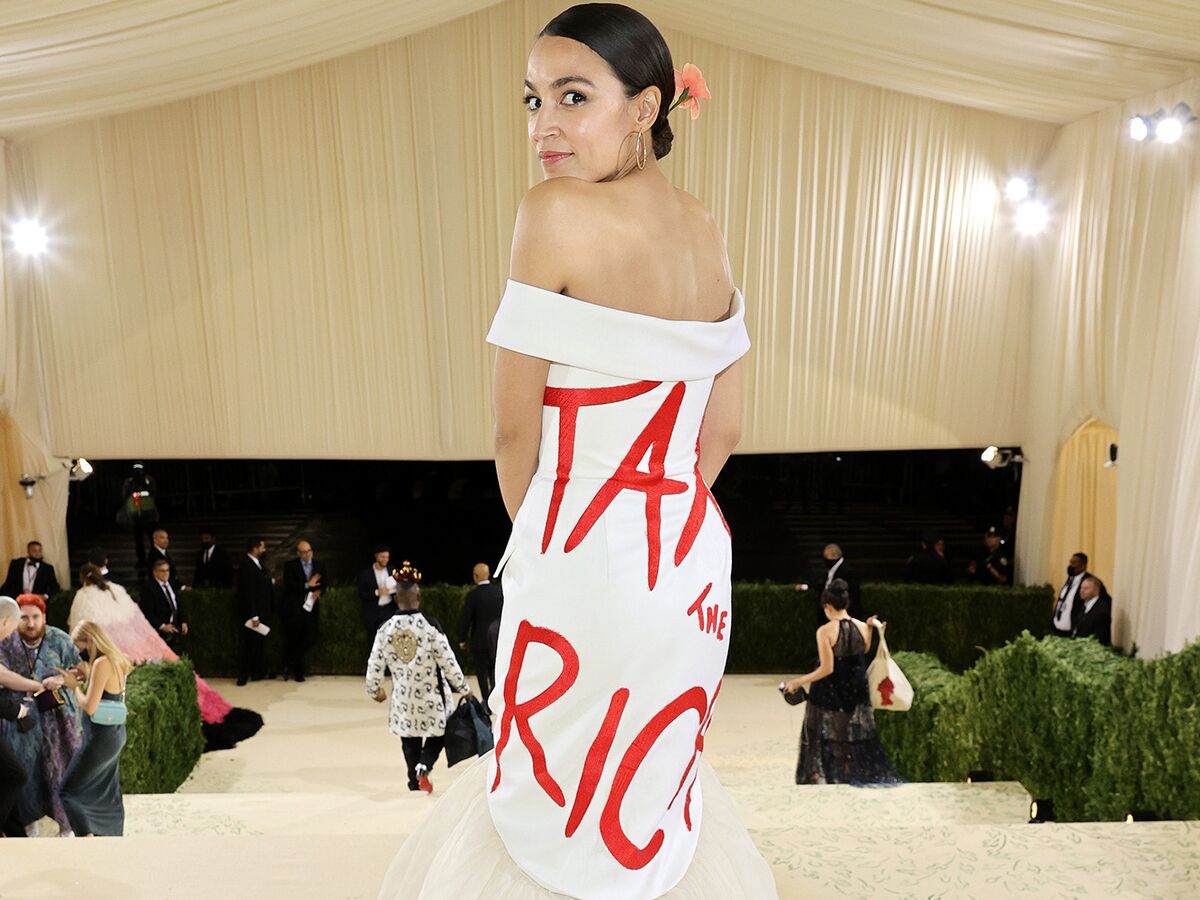 AOC House Ethics Investigation Over Met Gala Dress Continues Over ...