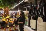 Bottles of wine for sale at a grocery store in Rio de Janeiro on Dec. 17, 2021.