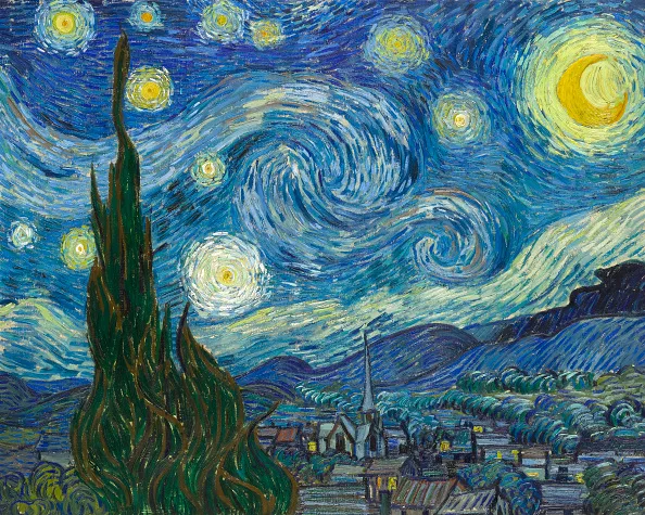 Which one is the R-star? (Vincent Van Gogh, ‘The Starry Night’)