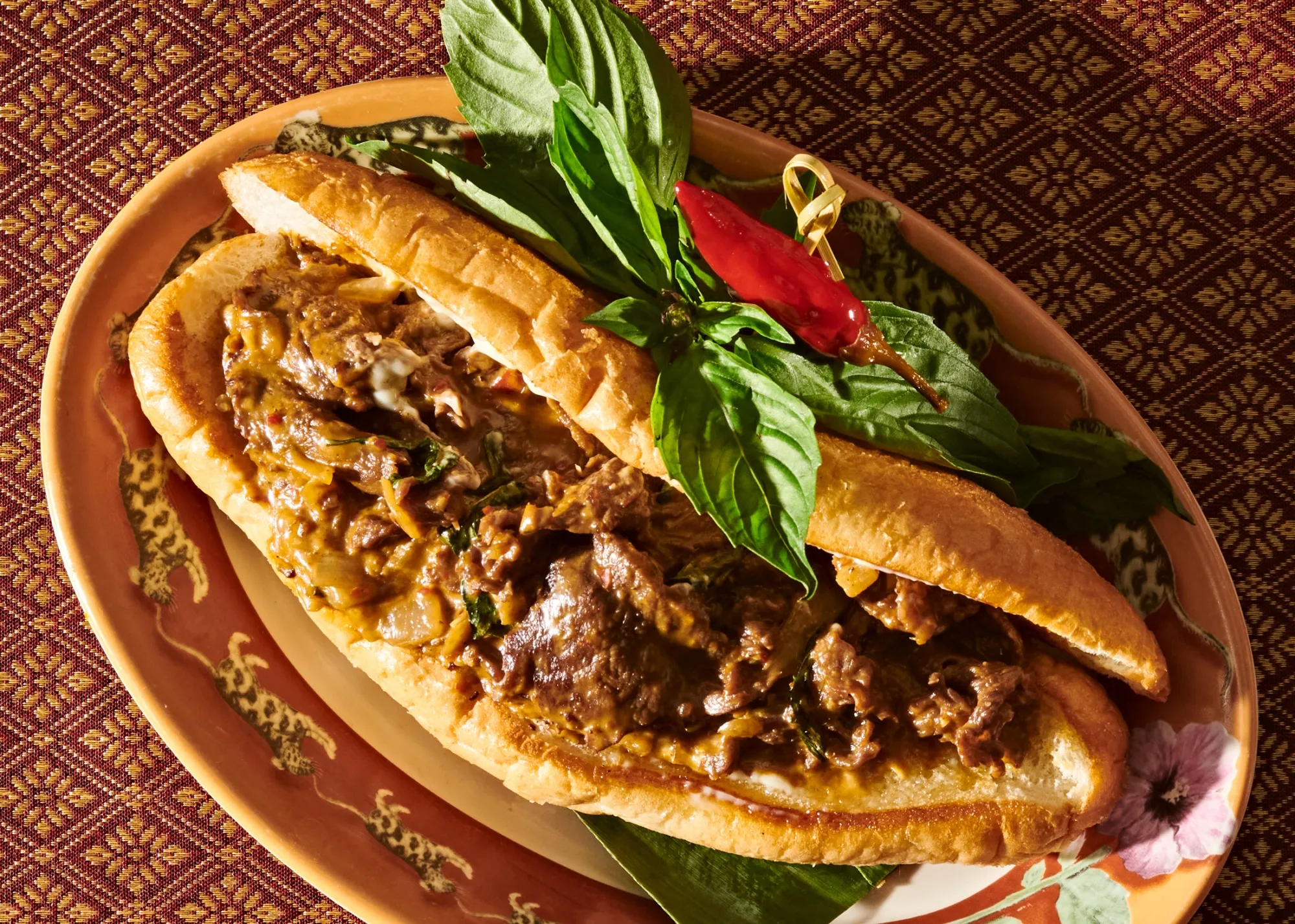 New York’s Thai Diner offers its riff on a cheesesteak