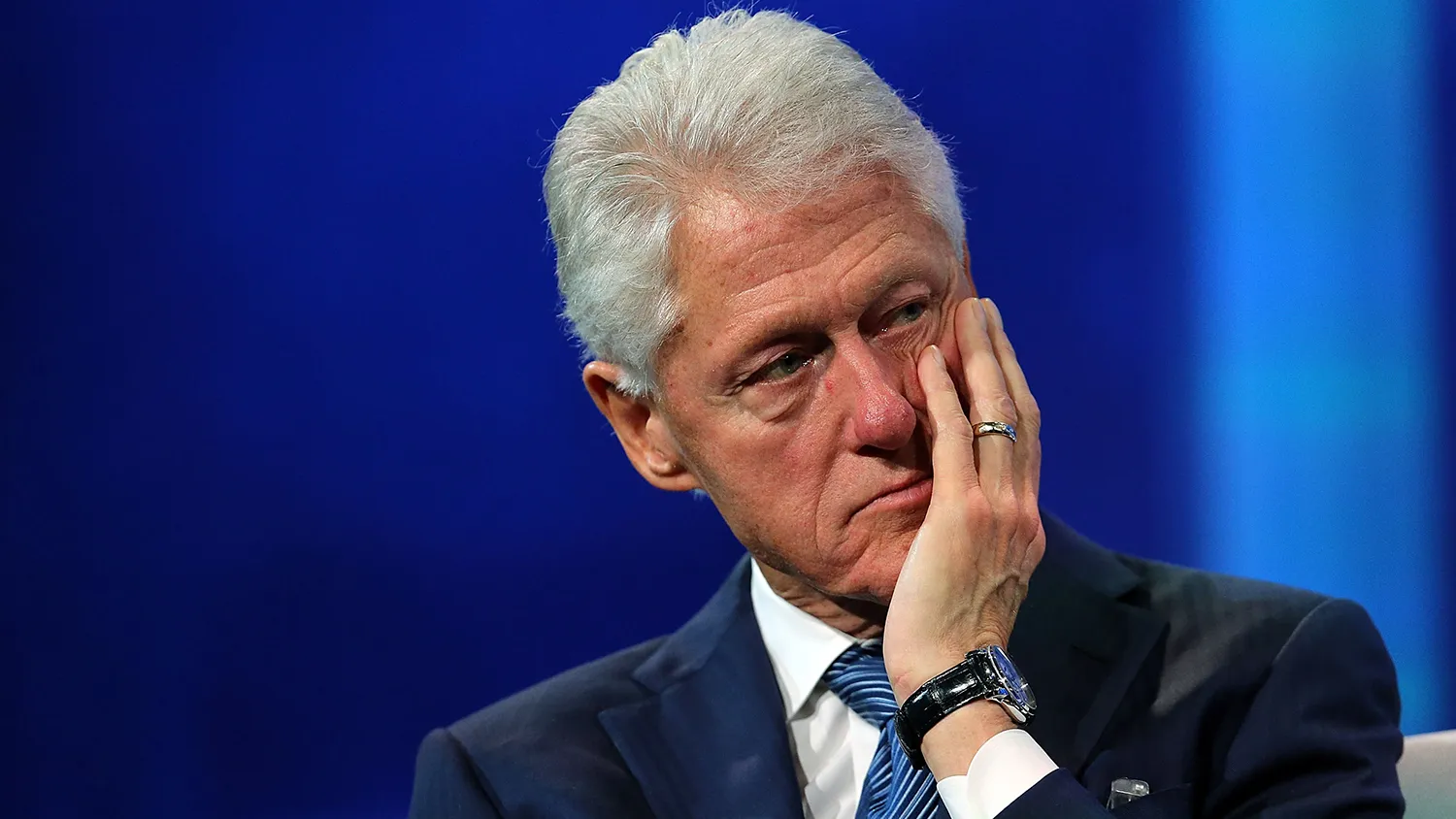 Former President Bill Clinton attends the annual Clinton Global Initiative meeting on Sept. 27, 2015, in New York City.
