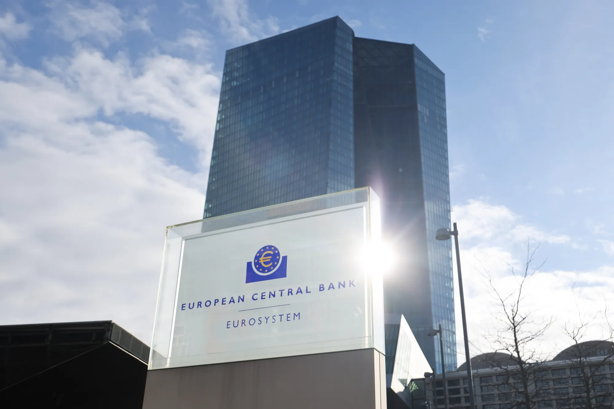 Sede del Banco Central Europeo&nbsp;(BCE) en Fráncfort, Alemania.