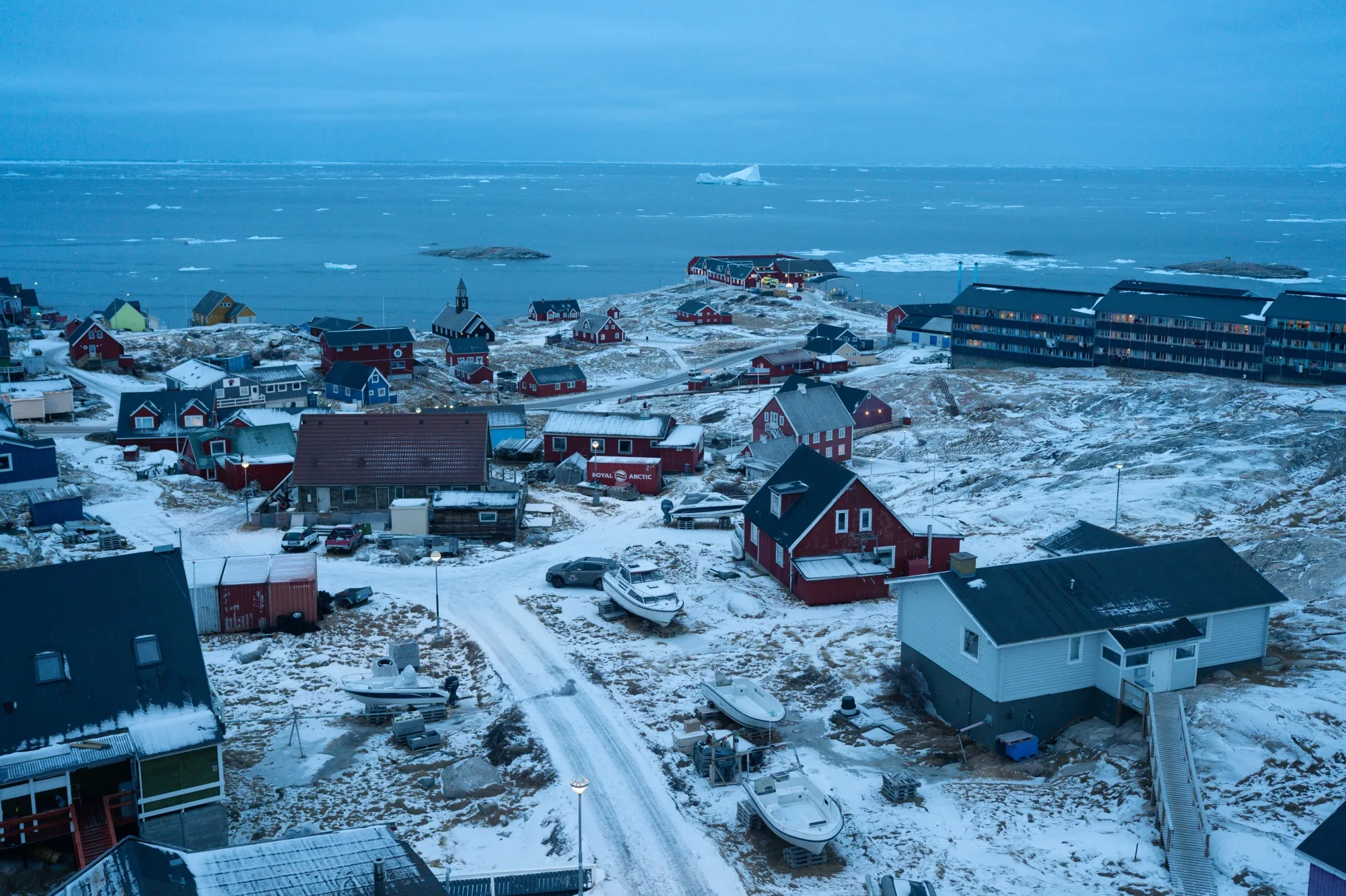 グリーンランド西海岸のイルリサット